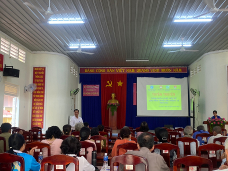 Ủy ban MTTQ Việt Nam phường IV phối hợp tuyên truyền chính sách, pháp luật về Bảo hiểm xã hội, Bảo hiểm y tế năm 2023