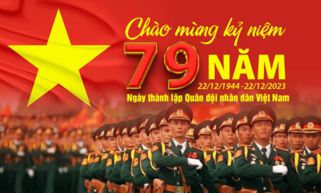 UBND Phường IV Chào mừng kỷ niệm 79 năm Ngày Thành lập Quân đội Nhân dân Việt Nam (22/12/1944 - 22/12/2023)