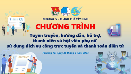 UBND Phường IV tiếp tục tăng cường sử dụng dịch vụ công trực tuyến và thanh toán điện tử