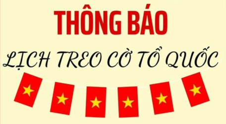 Phường IV Tổ chức treo cờ Tổ quốc ngày lễ Quốc Khánh 2/9