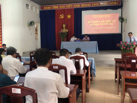 HĐND Phường IV tổ chức Kỳ họp thứ 12 (kỳ họp chuyên đề)