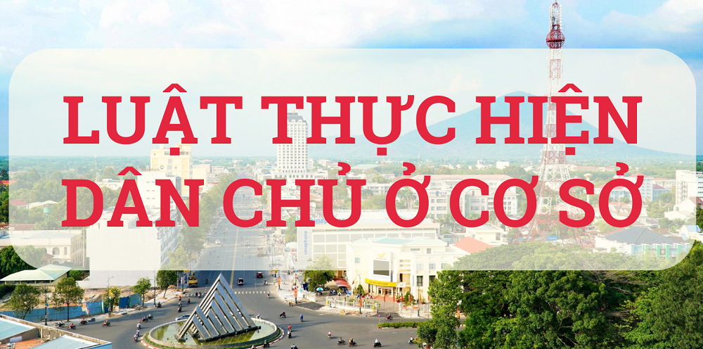 Luật thực hiện Dân chủ ở cơ sở